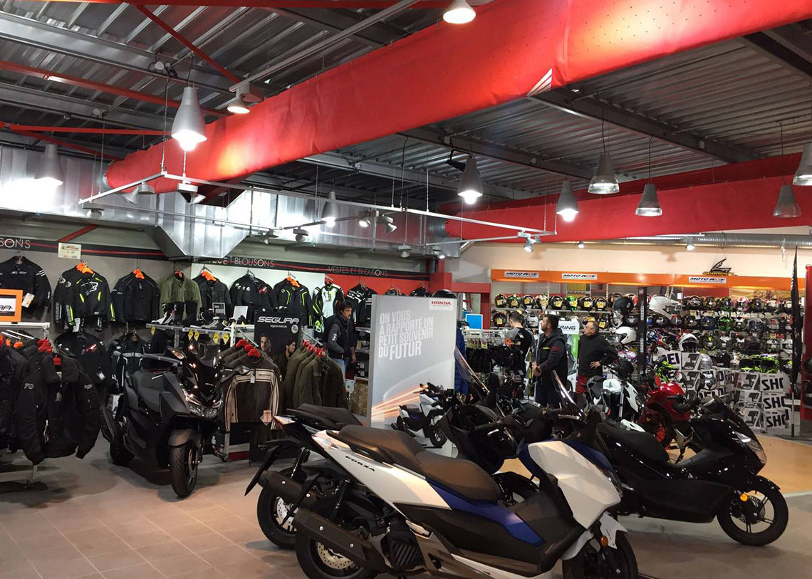 motor bike sales center