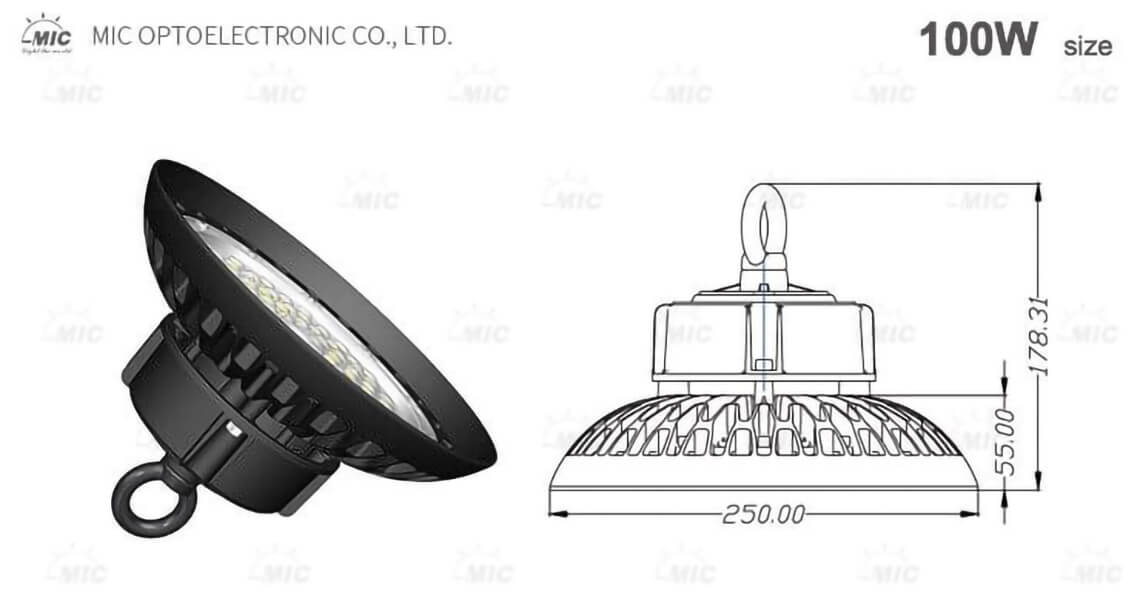 140lm led ufo led high bay light industrial-detail-2