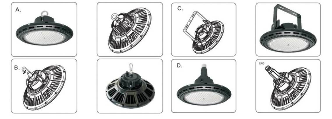 60w UFO Light