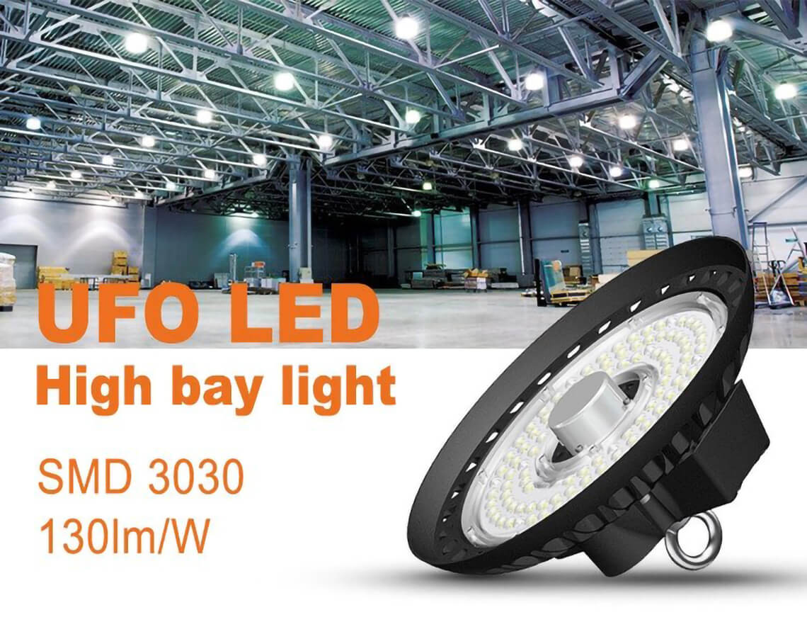 130 lm/w 200w UFO LED 