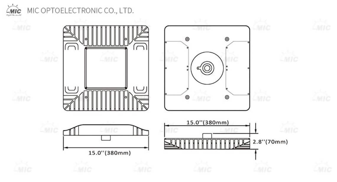 150 LED Canopy Light