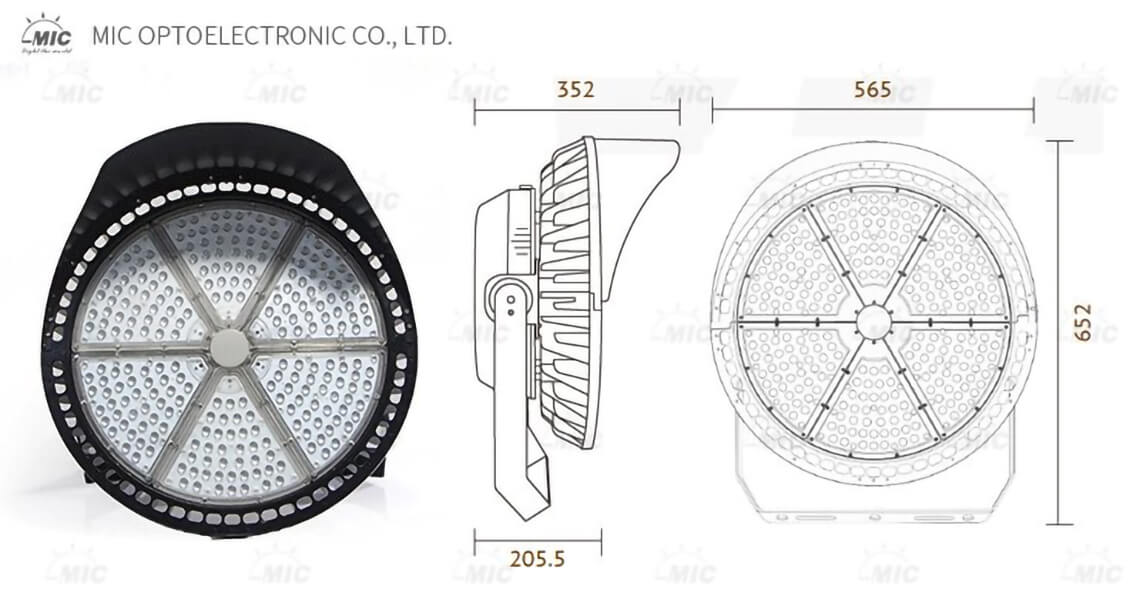 R Series 800w LED