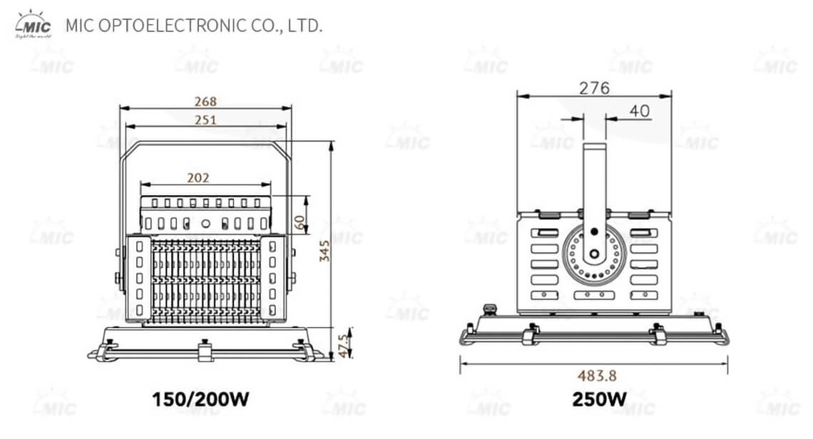 T Series 800w LED 