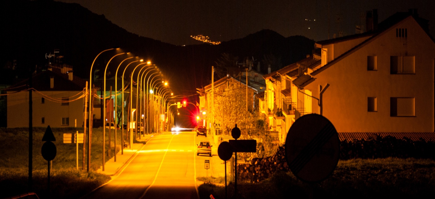 Amber LED Street Light