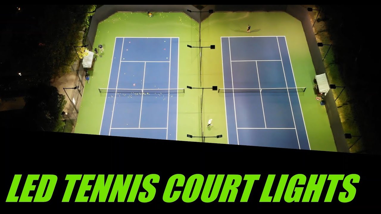 led tennis court flood light 