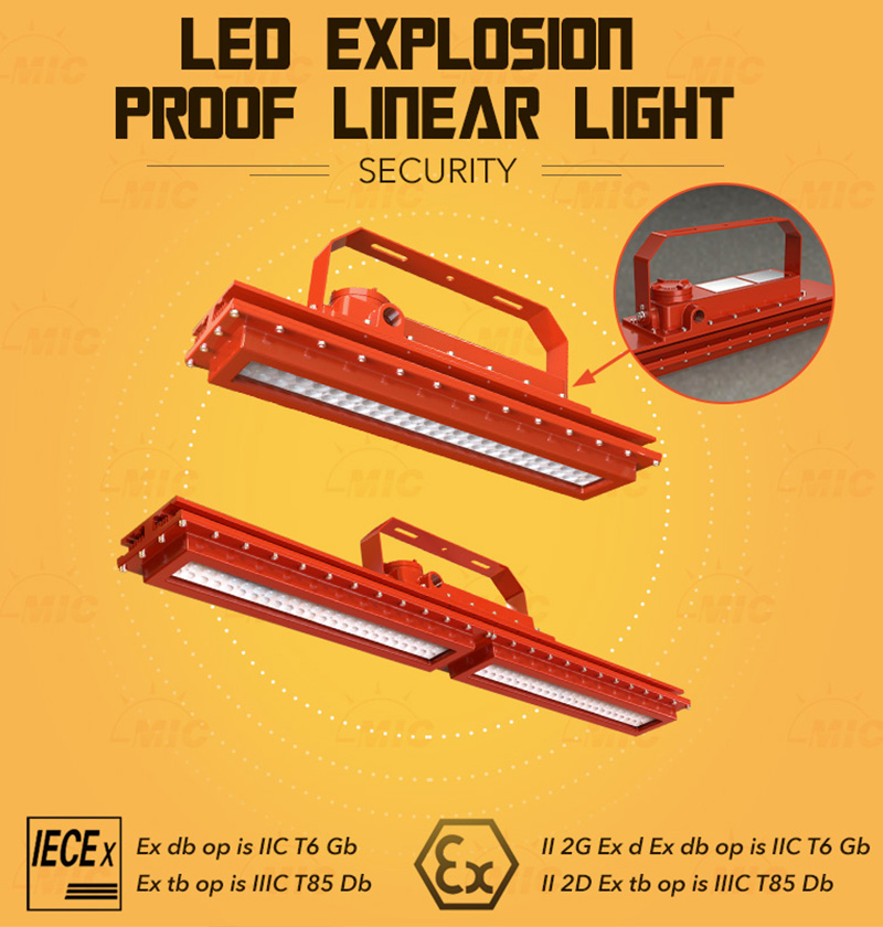 Linaer high bay explosion proof led light