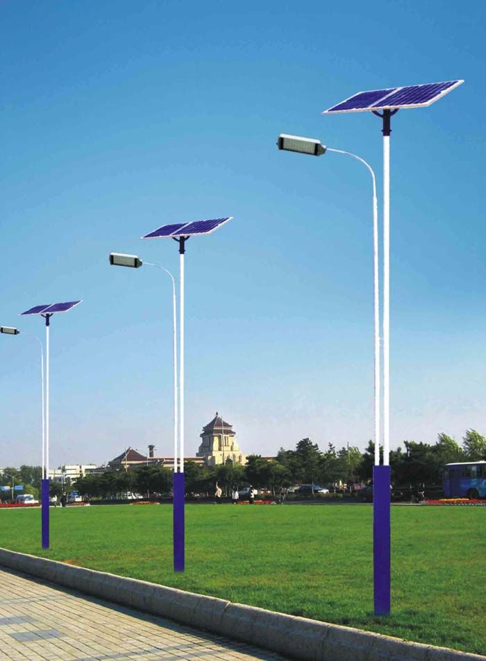 Solar Powered LED Street Lights