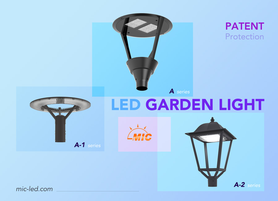 MIC led garden light