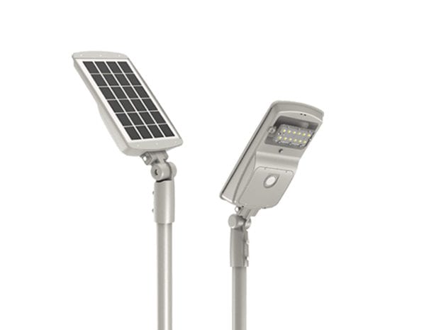 Solar power led parking lot light