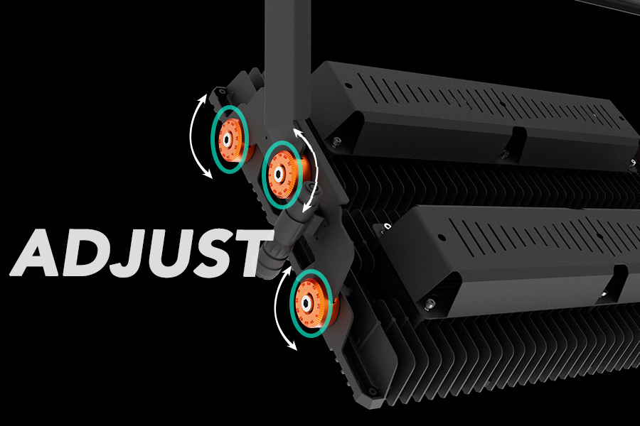 MFL-D floodlight adjust beam angle