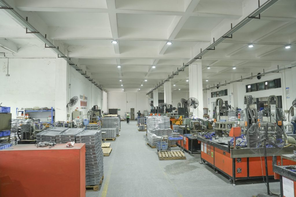 Die-casting production workshop