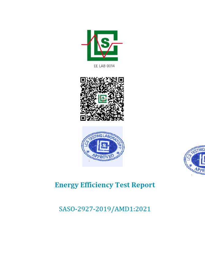 MSL-F240-Energy Efficiency Test Report