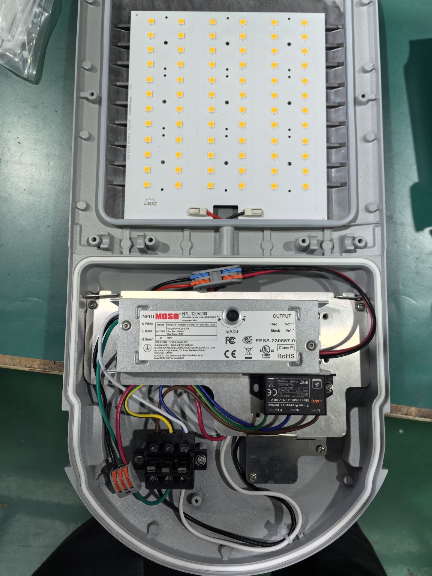 new LED street lights Solution A type fast connecter