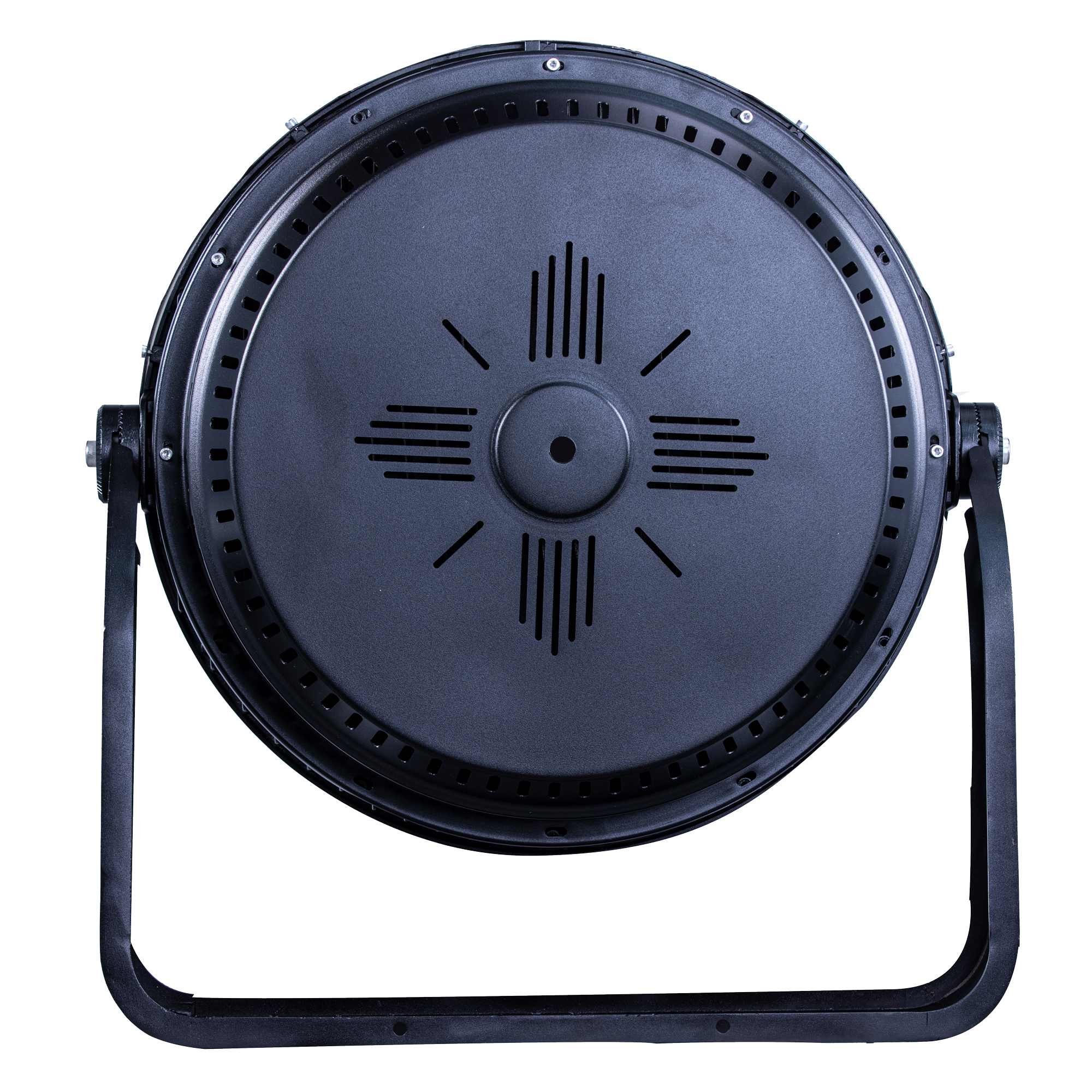 round spotlight 1200w back view MFL-R1200-3