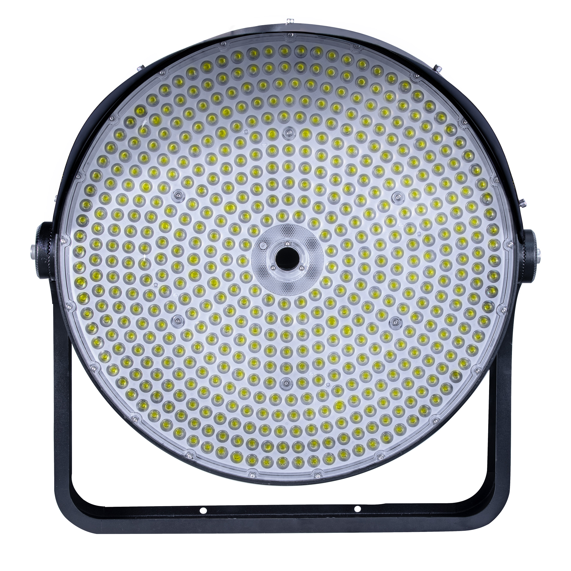 round spotlight 1200w front view MFL-R1200-3