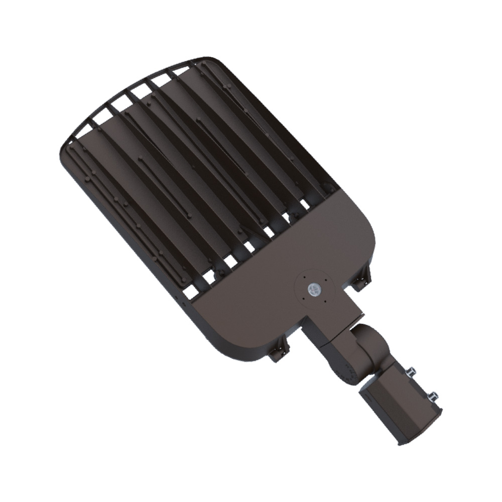 MSL-D100-300-3-shoebox-street-light-back view