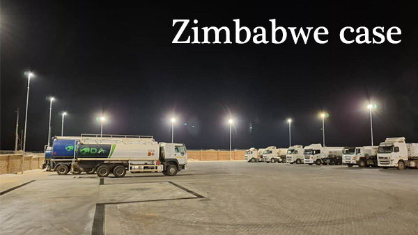 Zimbabwe flood light