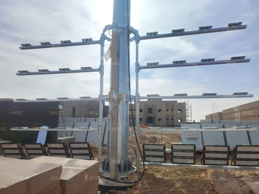 2000W LED High Mast Lighting Project in Saudi Arabia