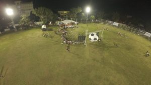 Philippines La Paz Plaza Football Field Project – MFL-R1000-3 LED Floodlight Application