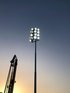 We are thrilled to announce the successful deployment of our high-performance R-3 Series LED Floodlights for a premier football training facility in Dubai, UAE.