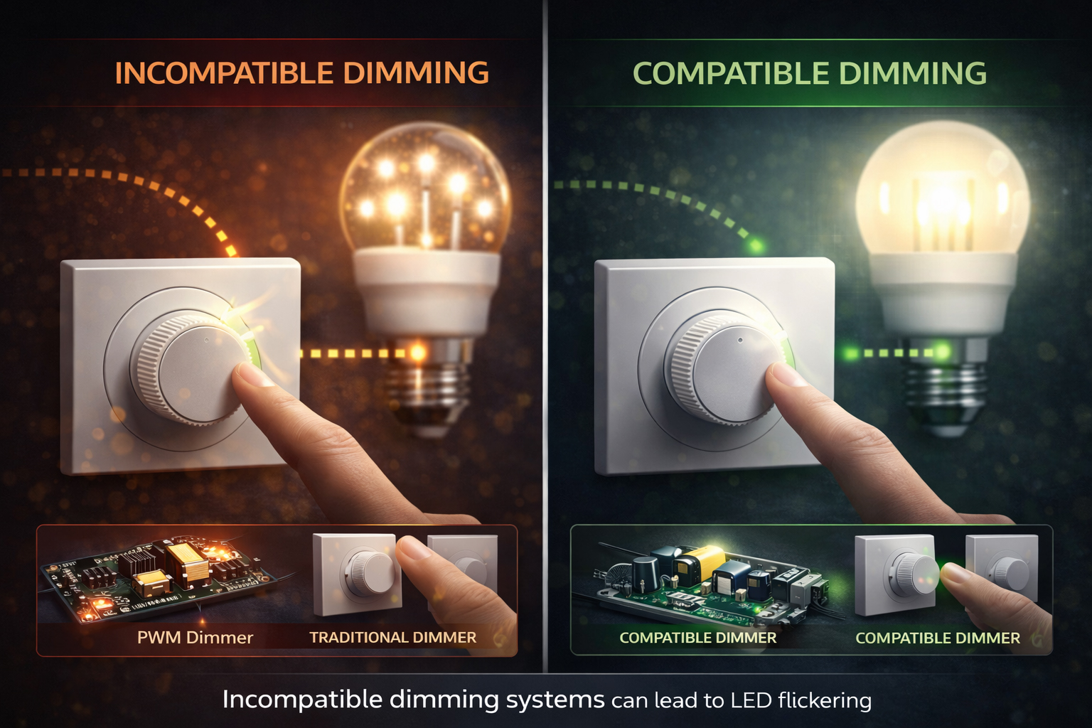 Why Do LED Lights Flicker? Common Causes and Solutions (Complete Guide)1