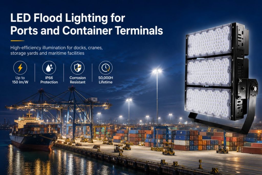 The three Most Overlooked Issues in Port and Container Terminal Lighting Projects