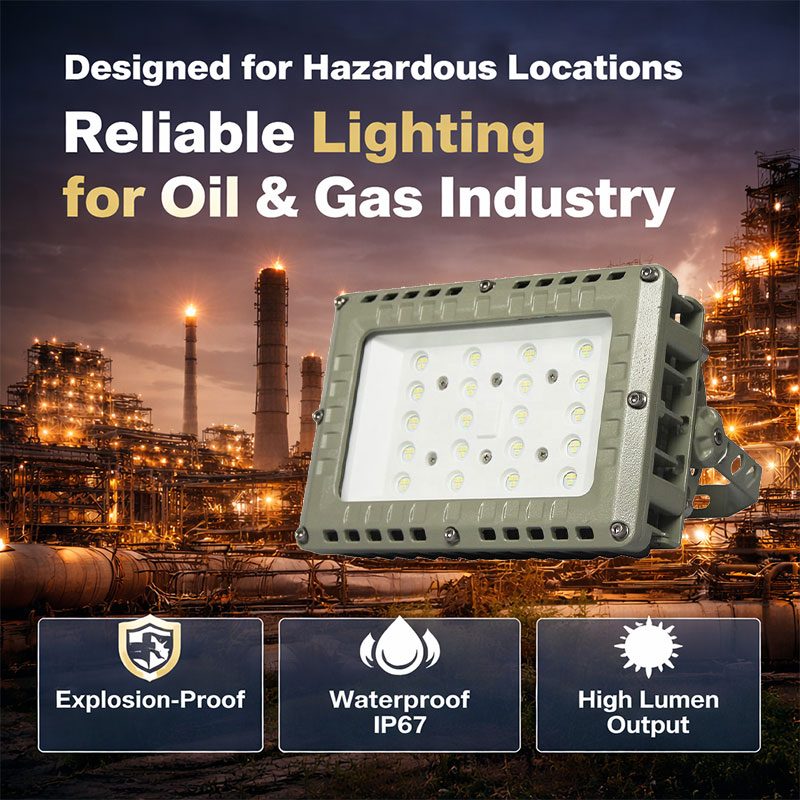 How to Choose the Right LED Explosion-Proof Flood Light for Hazardous Areas?